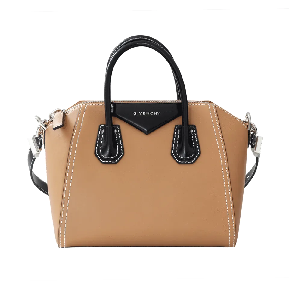 Antigona Bi-Color Shopper Bag