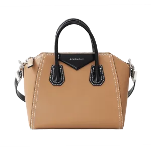 Antigona Bi-Color Shopper Bag