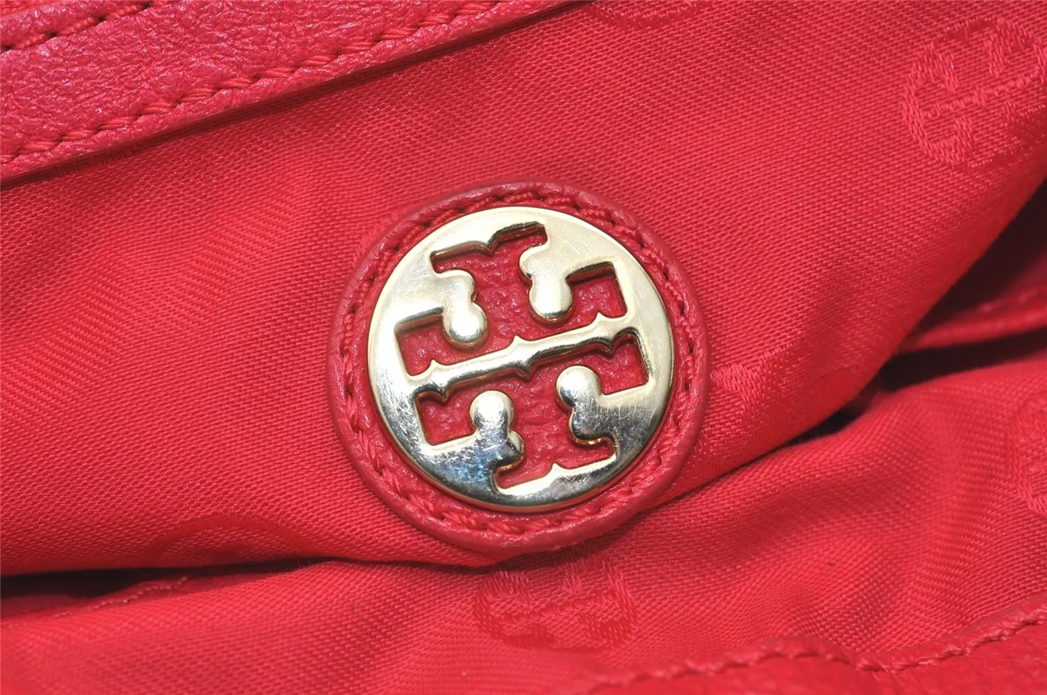 Authentic TORY BURCH Amanda Leather 2Way Shoulder Tote Bag Pink 6472J