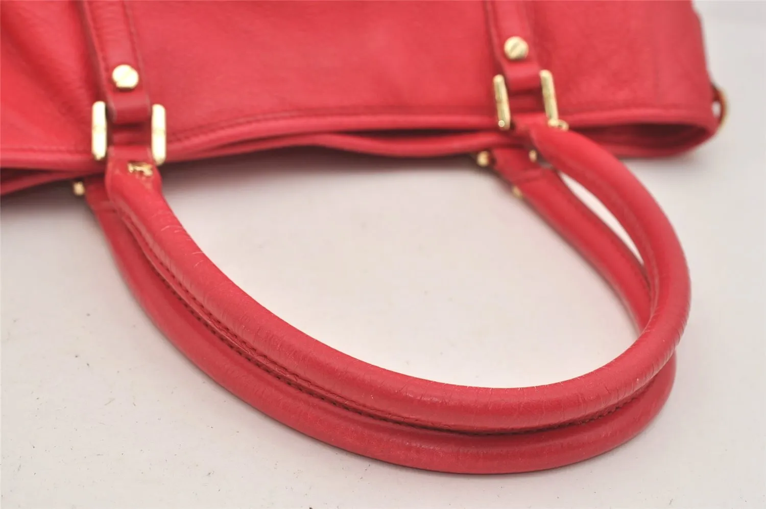 Authentic TORY BURCH Amanda Leather 2Way Shoulder Tote Bag Pink 6472J