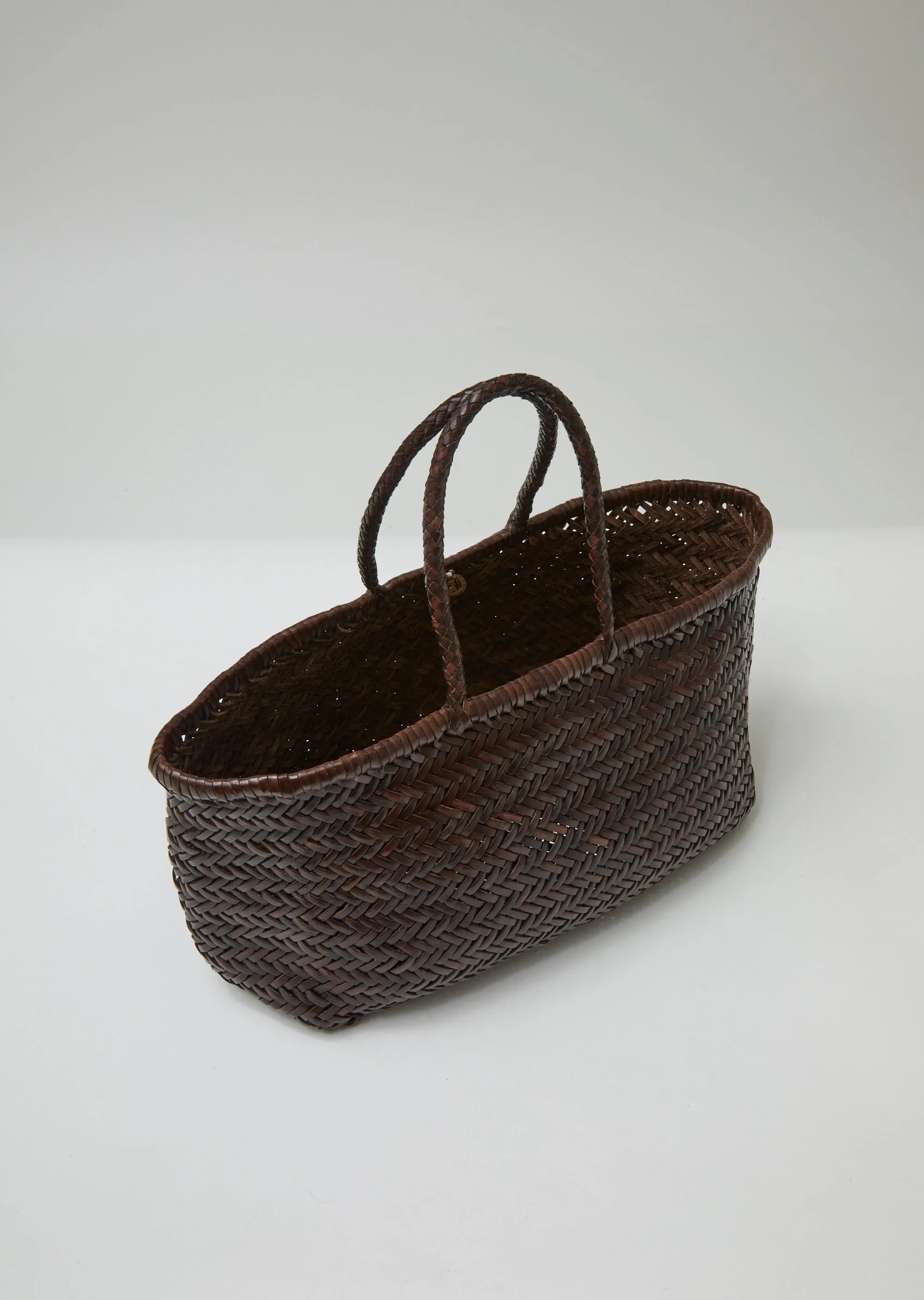 Bamboo Triple Jump Big Basket Bag