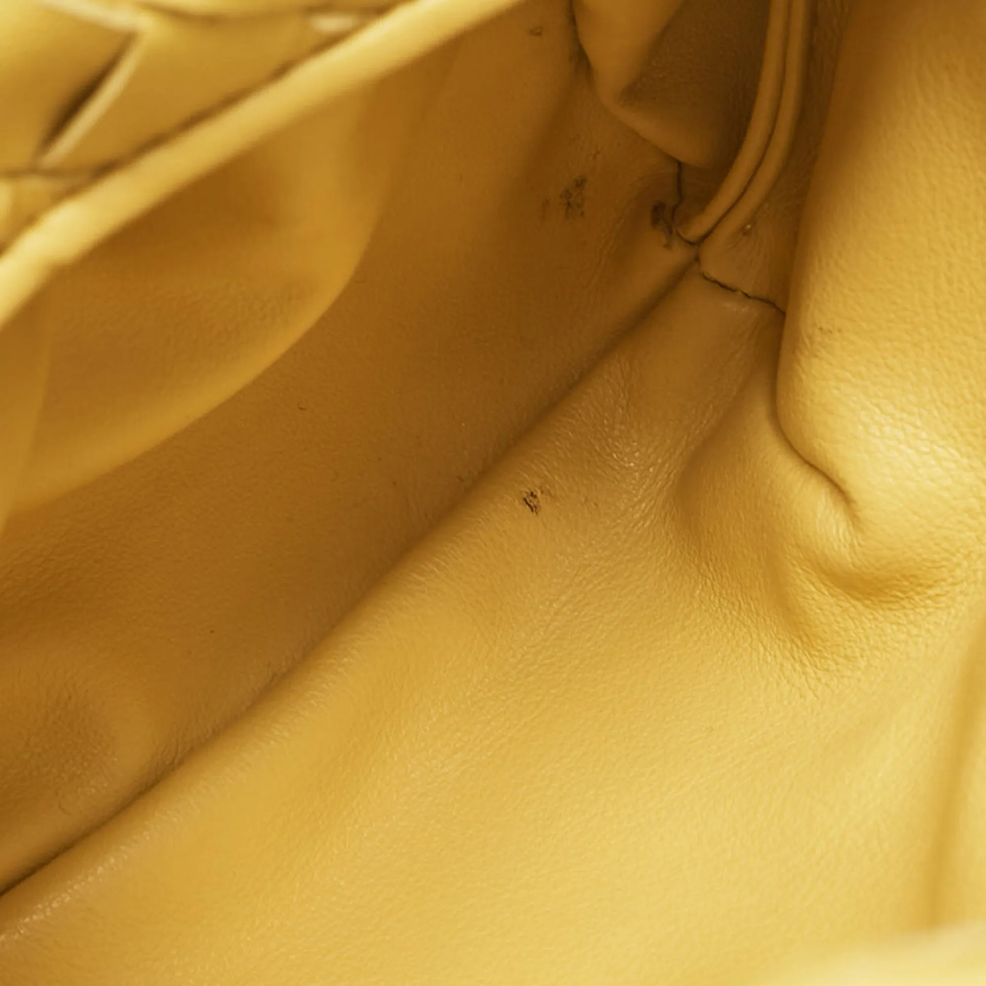 Bottega Veneta Yellow Intrecciato Leather Mini Bv Jodie Bag