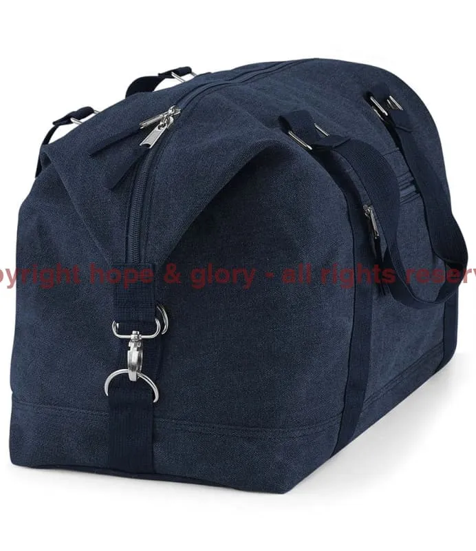 British Army Units Vintage Canvas Satchel