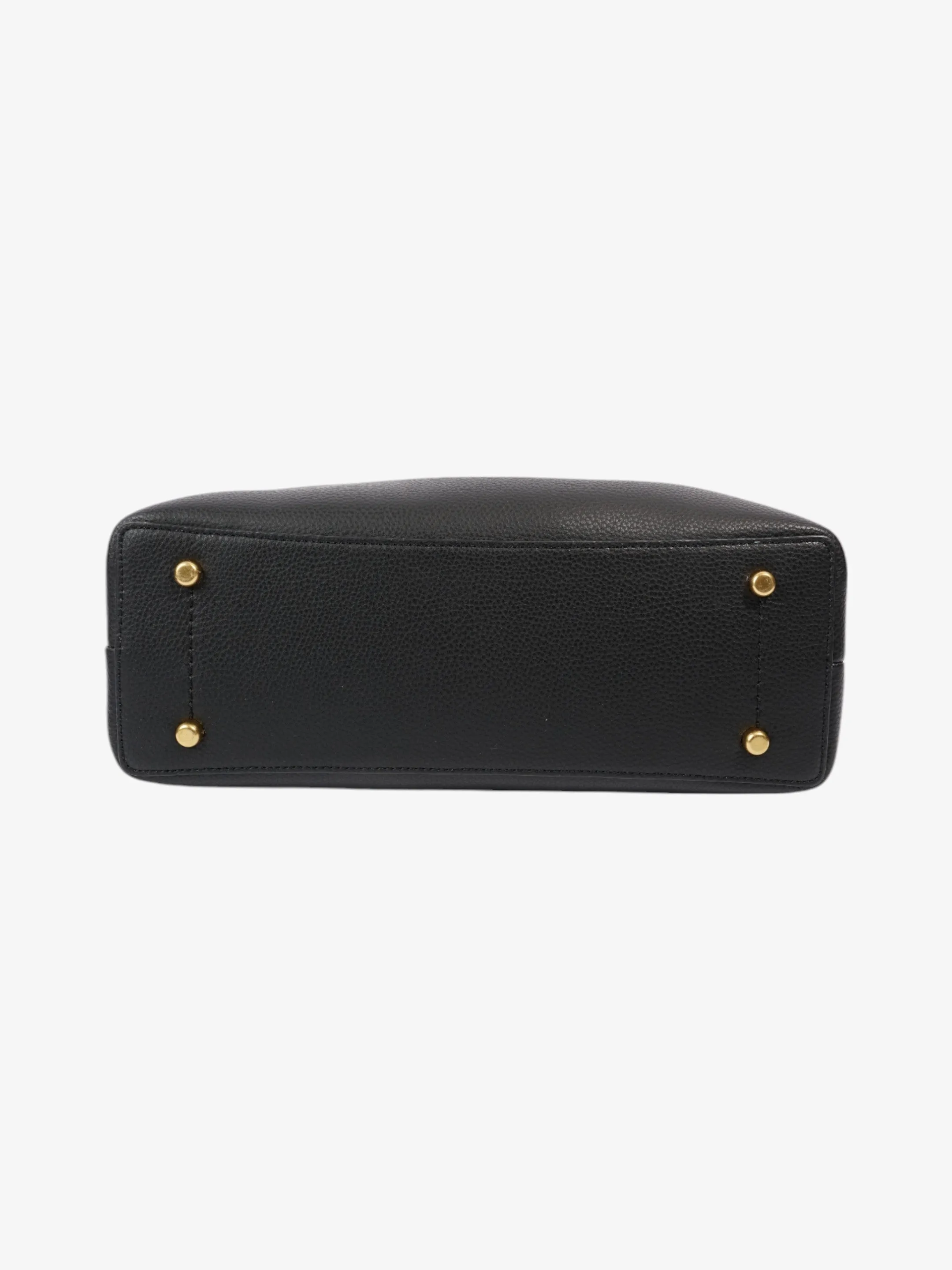 Coach Willow Bucket Bag Black Grained Leather
