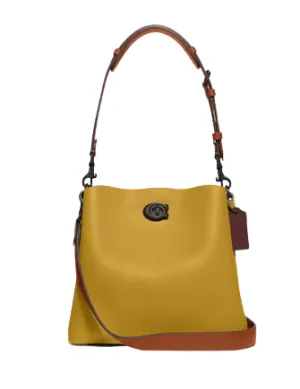 Coach Willow Bucket Bag In Colorblock
