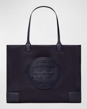 Ella Logo Recycled Nylon Tote Bag