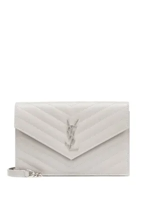 Envelope Chain Wallet - Blanc