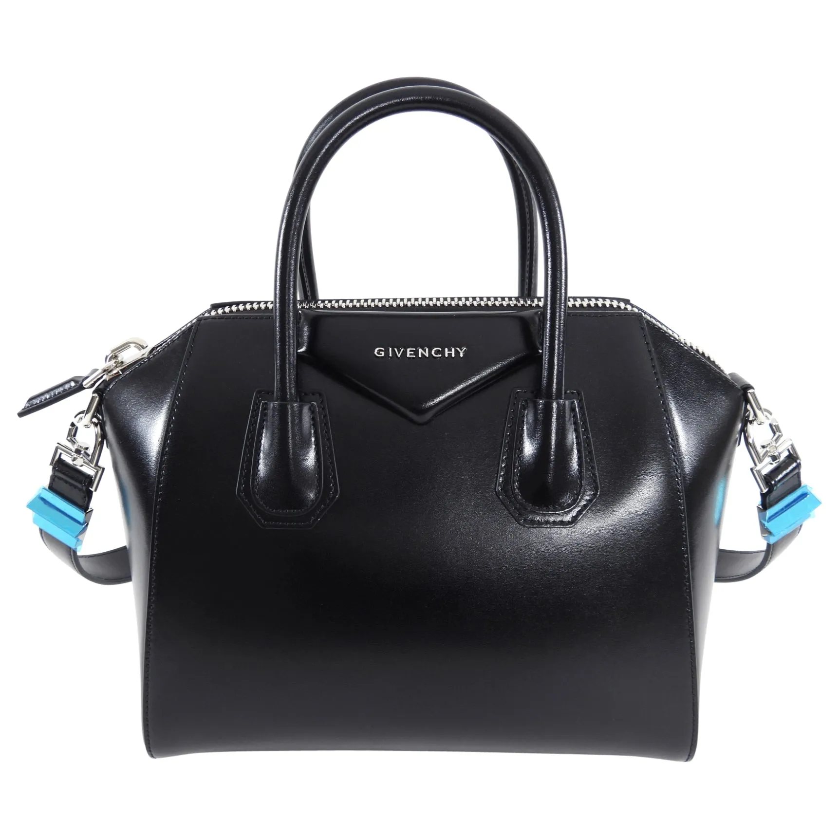 Givenchy Black Leather Small Antigona Bag