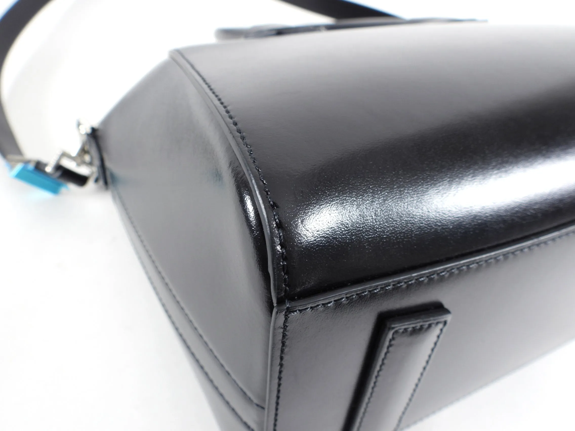 Givenchy Black Leather Small Antigona Bag