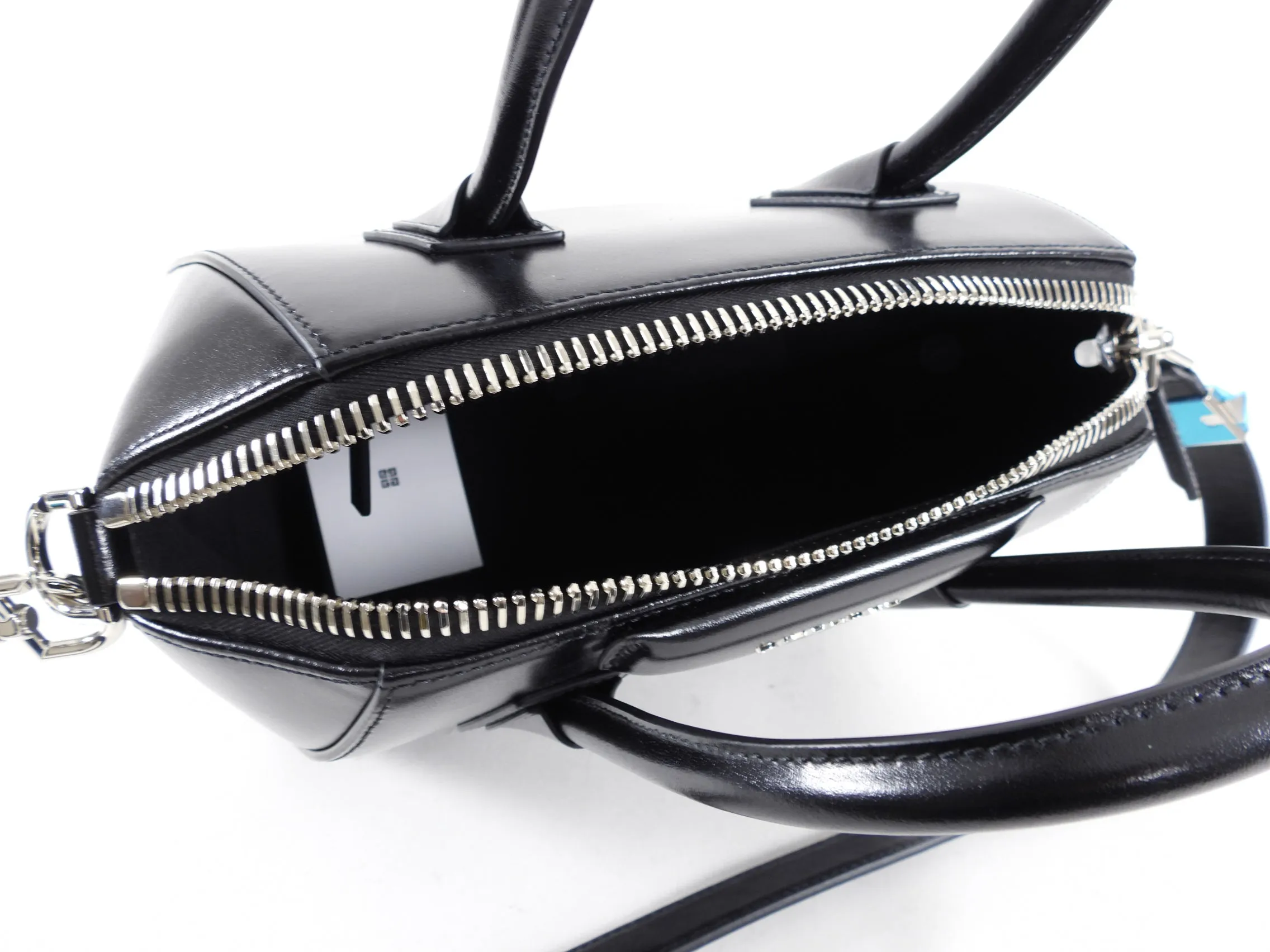 Givenchy Black Leather Small Antigona Bag