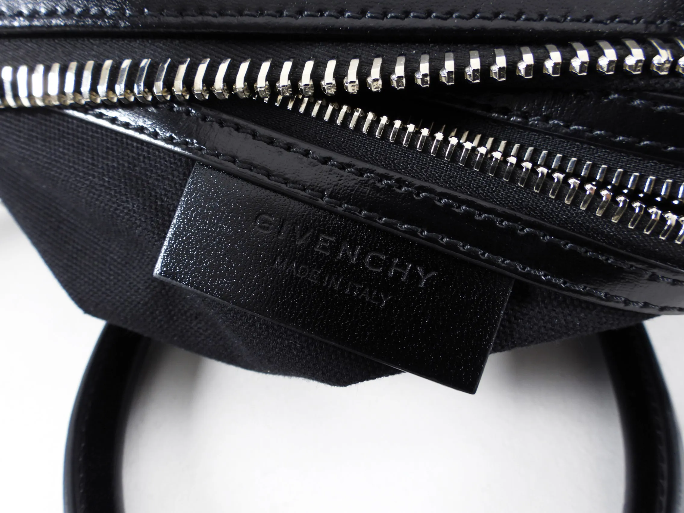 Givenchy Black Leather Small Antigona Bag
