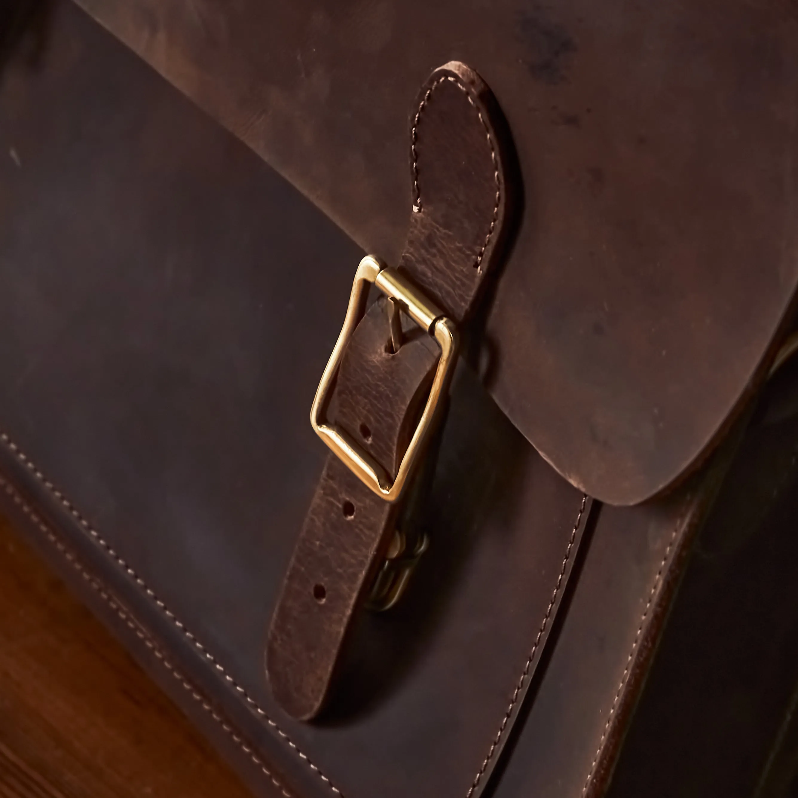Hudson Satchel (Vintage Brown)
