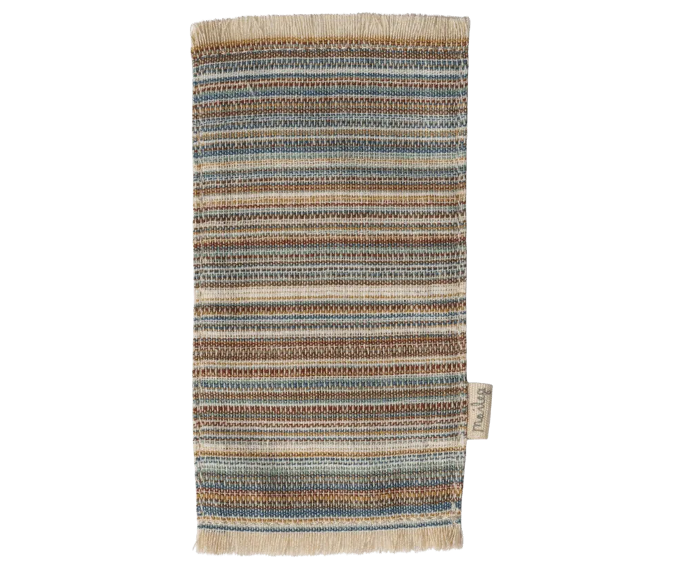 Maileg Striped Rug Medium FW24 NEW ARRIVAL