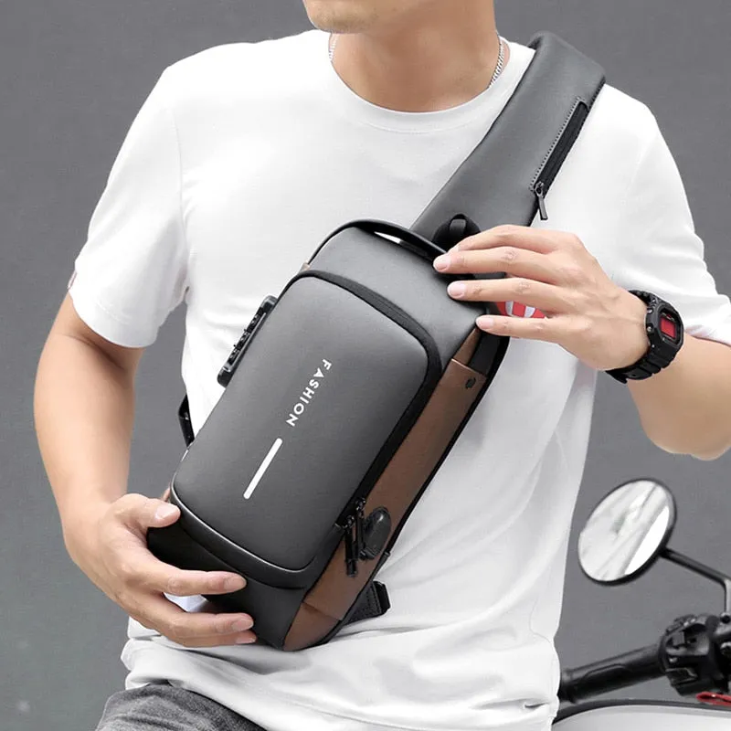 Multifunction Anti-theft USB Shoulder Bag