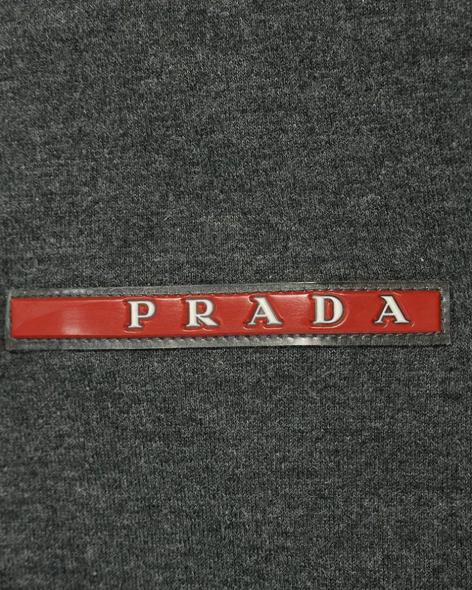 Prada Sport Chest Rubber Logo T-Shirt