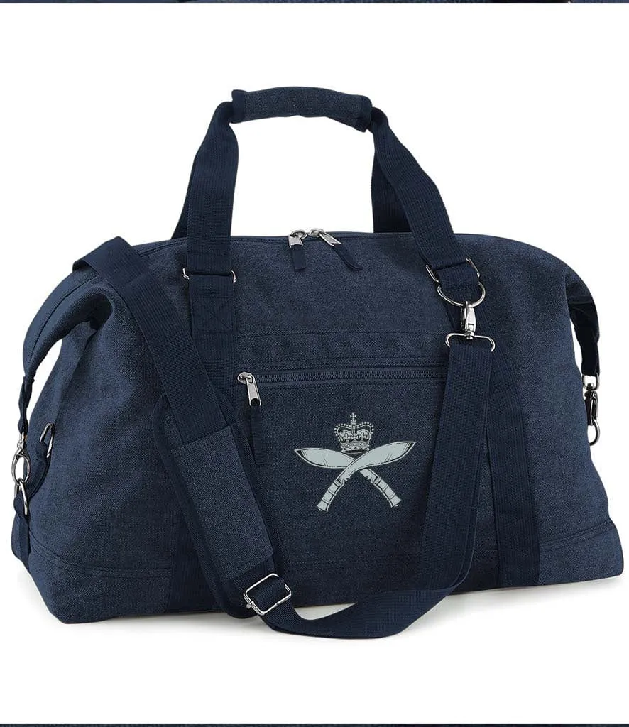 Royal Gurkha Rifles Vintage Canvas Satchel