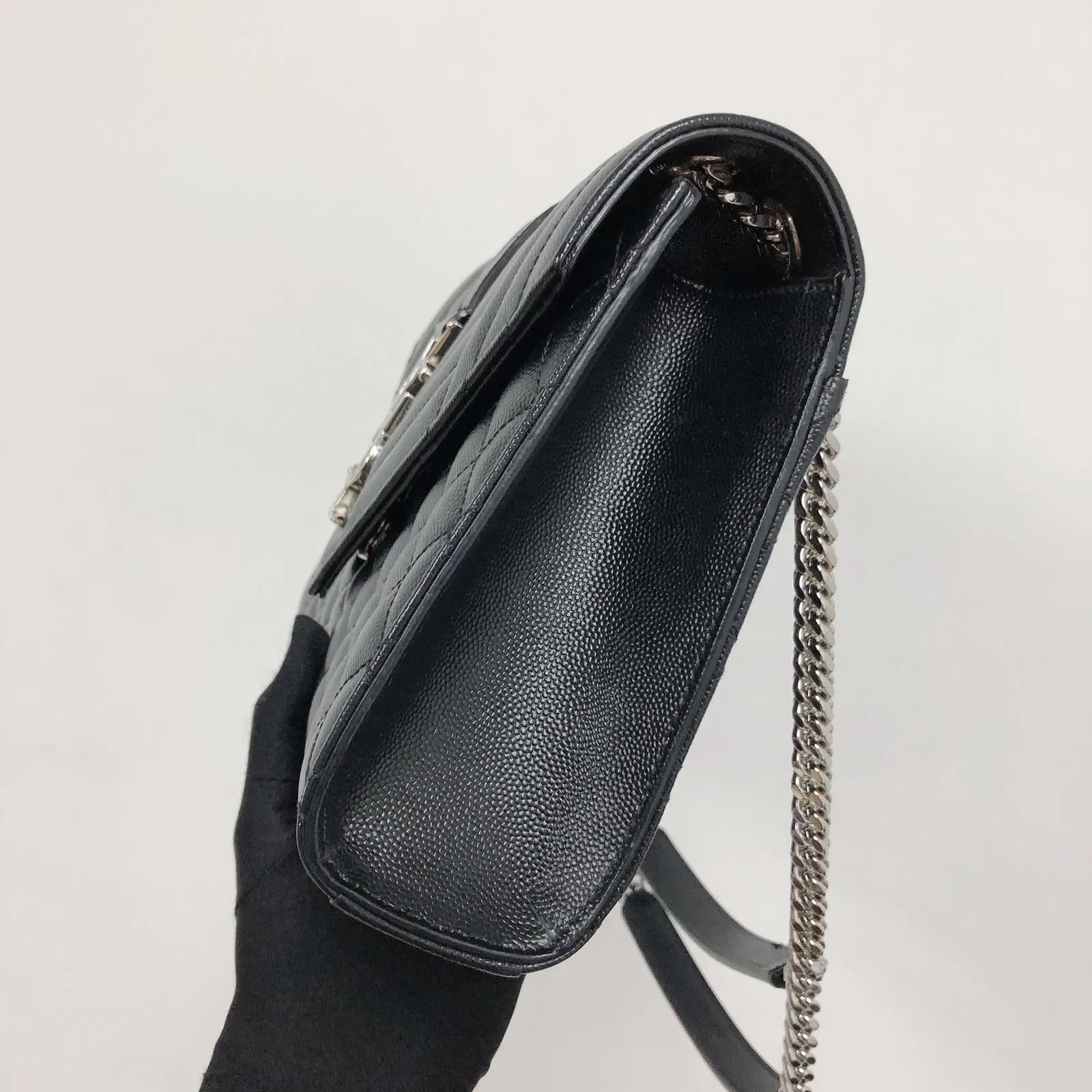 Saint Laurent Triquilt Envelope Bag
