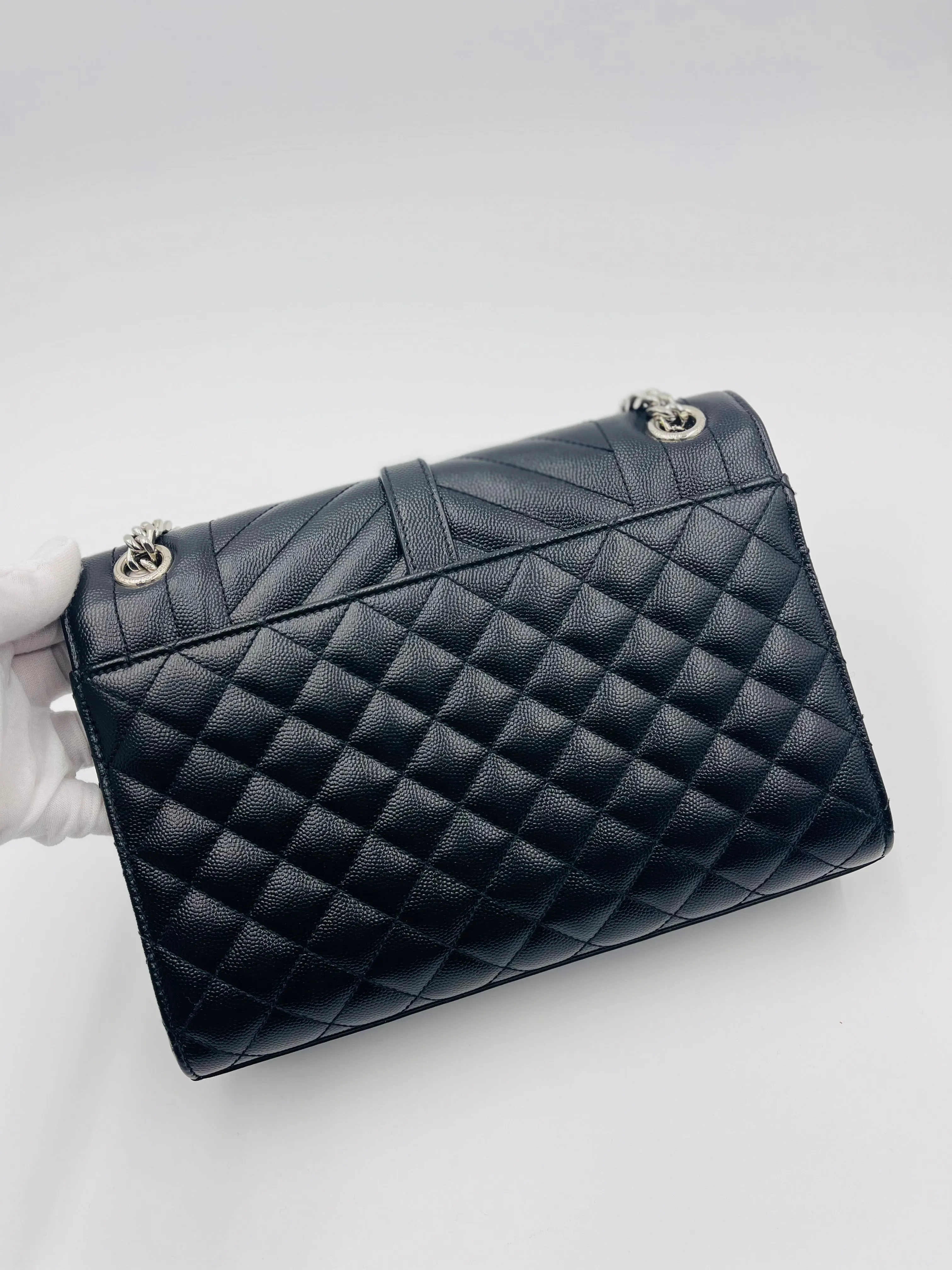 Saint Laurent Triquilt Envelope Bag