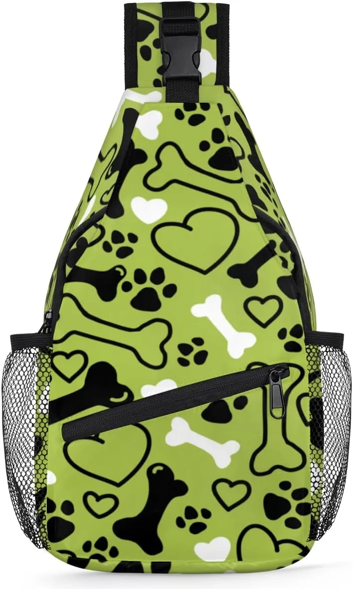 Sling Bag for Women Men Chest Shoulder Backpack Multipurpose Crossbody Bag Lightweight Travel Hiking Daypack