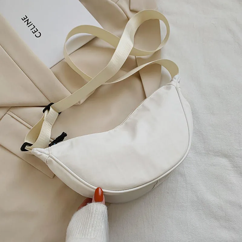 Solid Color Chest Bag