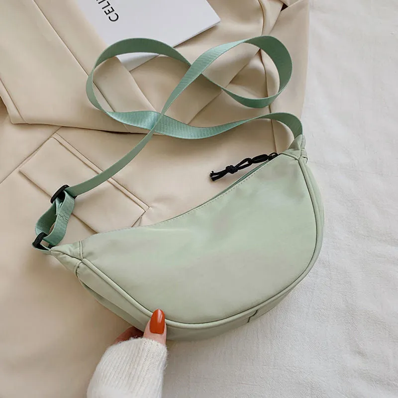 Solid Color Chest Bag