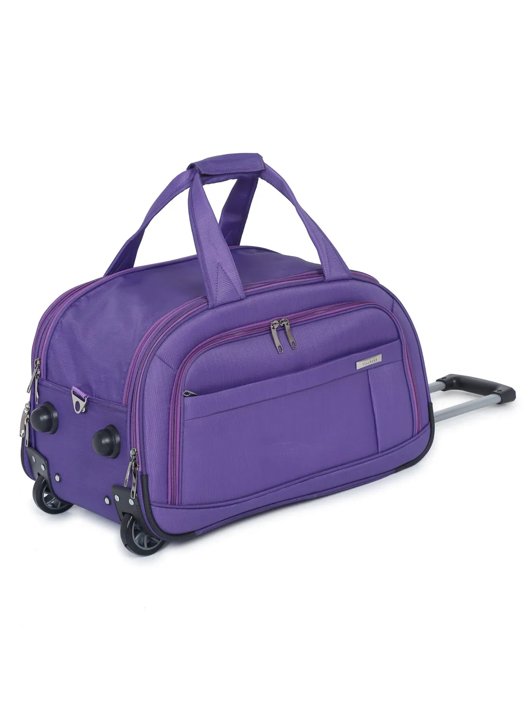 Teakwood Large Trolley Bag - Purple
