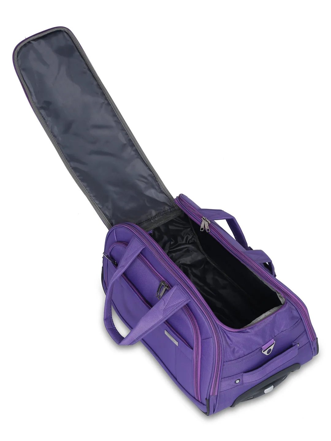 Teakwood Large Trolley Bag - Purple