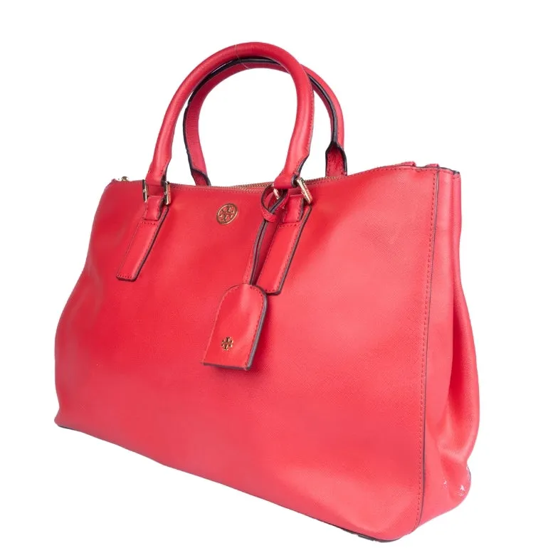 Tory Burch Robinson Double Zip Satchel