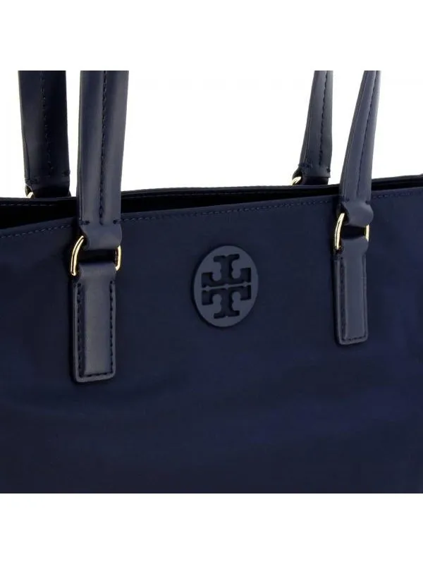 Tory Burch Women's Tilda Nylon Tote Bag Tory Navy 51326 405