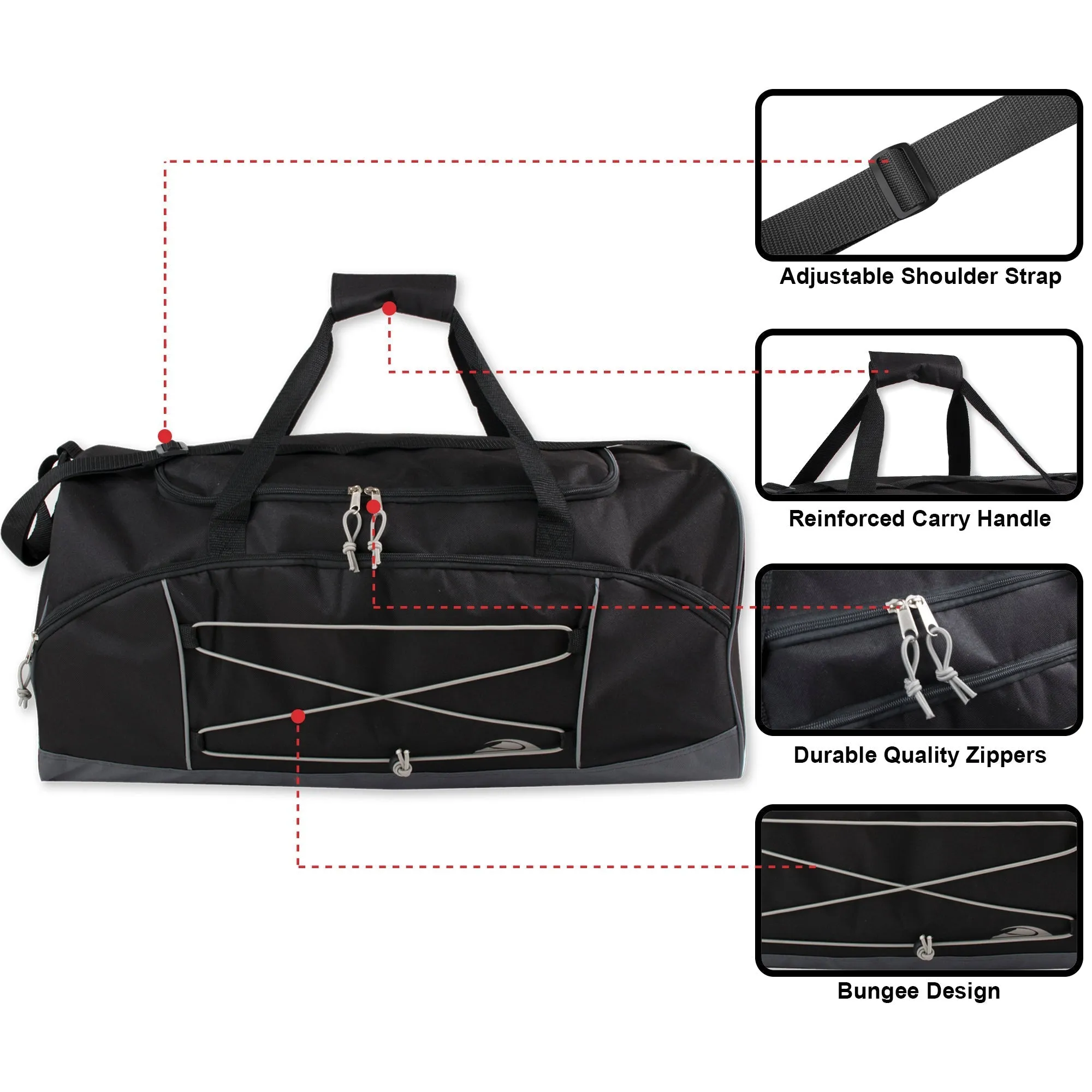Trailmaker 26 Inch Bungee Duffel Bag