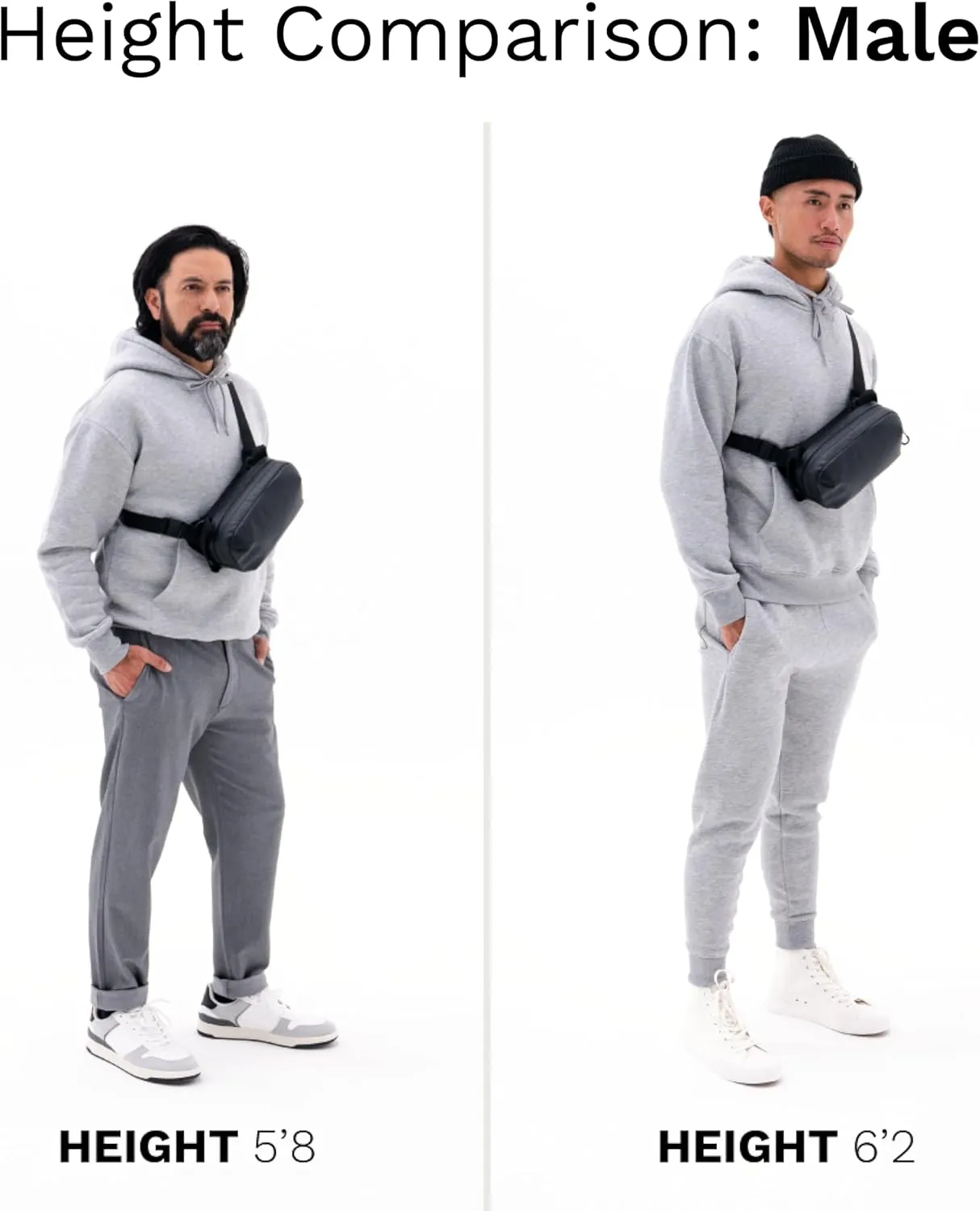 WANDRD All-New D1 Fanny Pack - Crossbody Carry Bag for Hiking, Traveling, Festivals, Sports, and More - Weather-Resistant for Phones, Wallets, Keys, and Camera (Uyuni Purple)