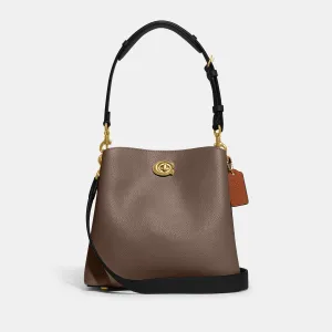 Willow Bucket Bag In Colorblock