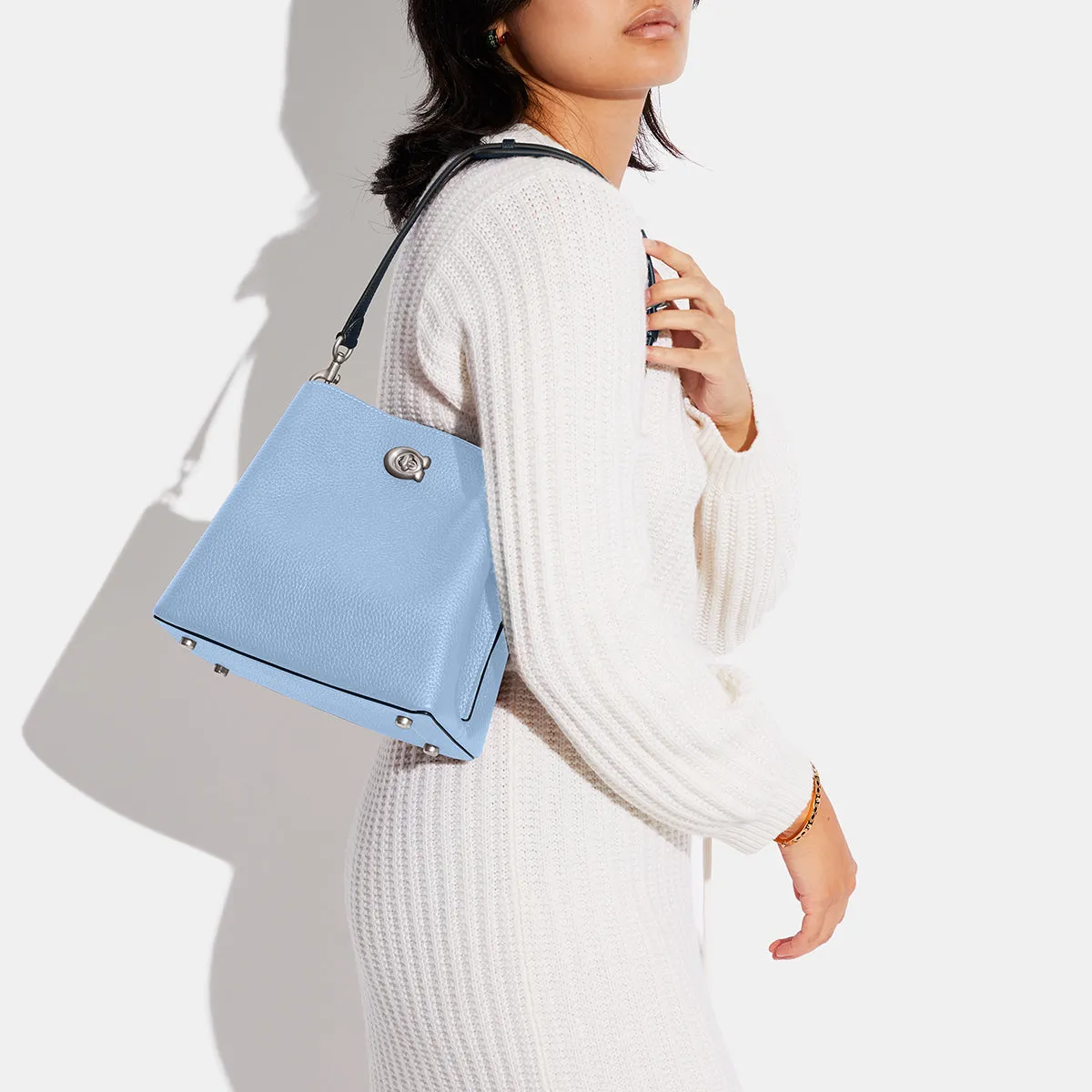 Willow Bucket Bag In Colorblock