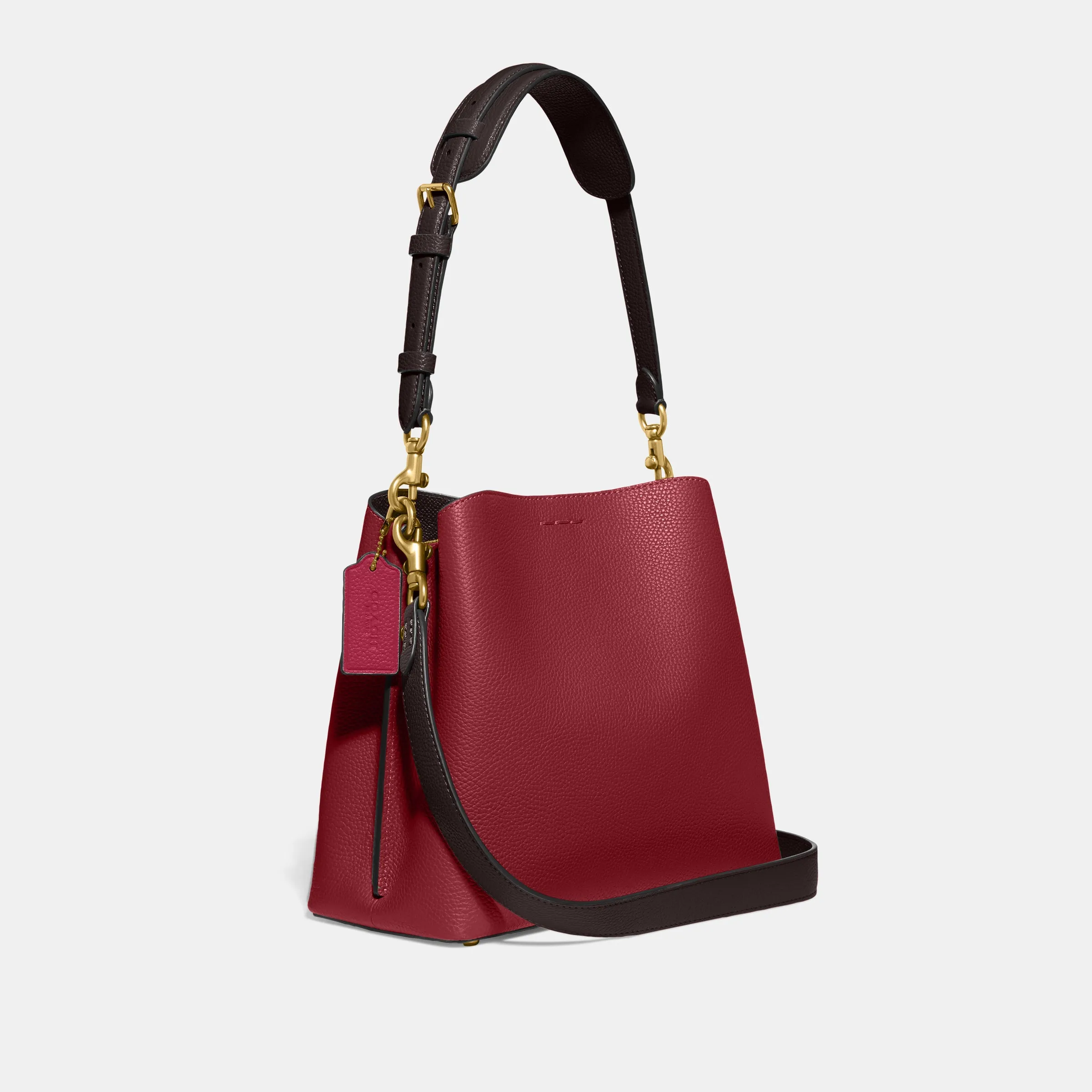 Willow Bucket Bag In Colorblock