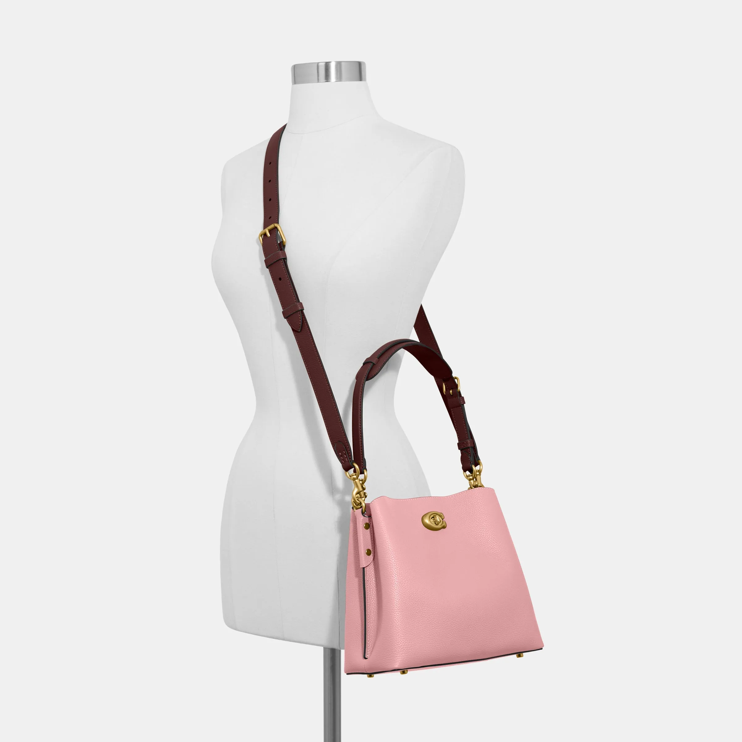 Willow Bucket Bag In Colorblock