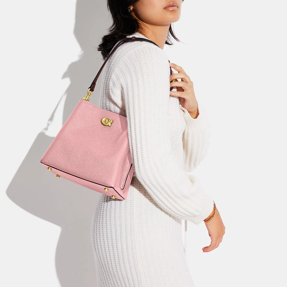 Willow Bucket Bag In Colorblock
