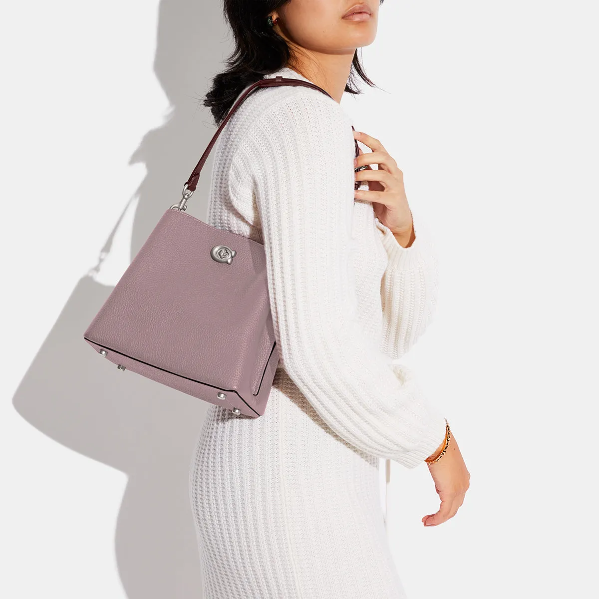 Willow Bucket Bag In Colorblock