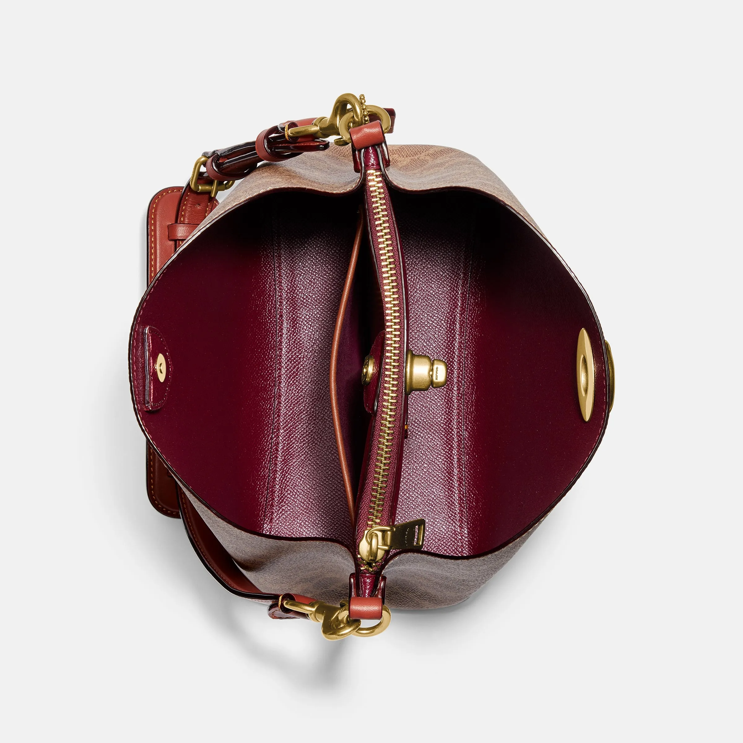 Willow Bucket Bag In Signature Canvas