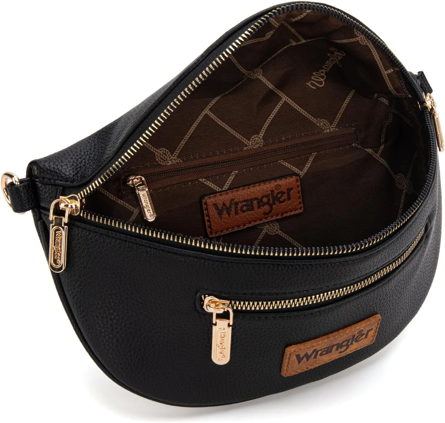 Wrangler Crossbody Bag for Women Cute Fanny Pack Small Belt Chest Waist Bags