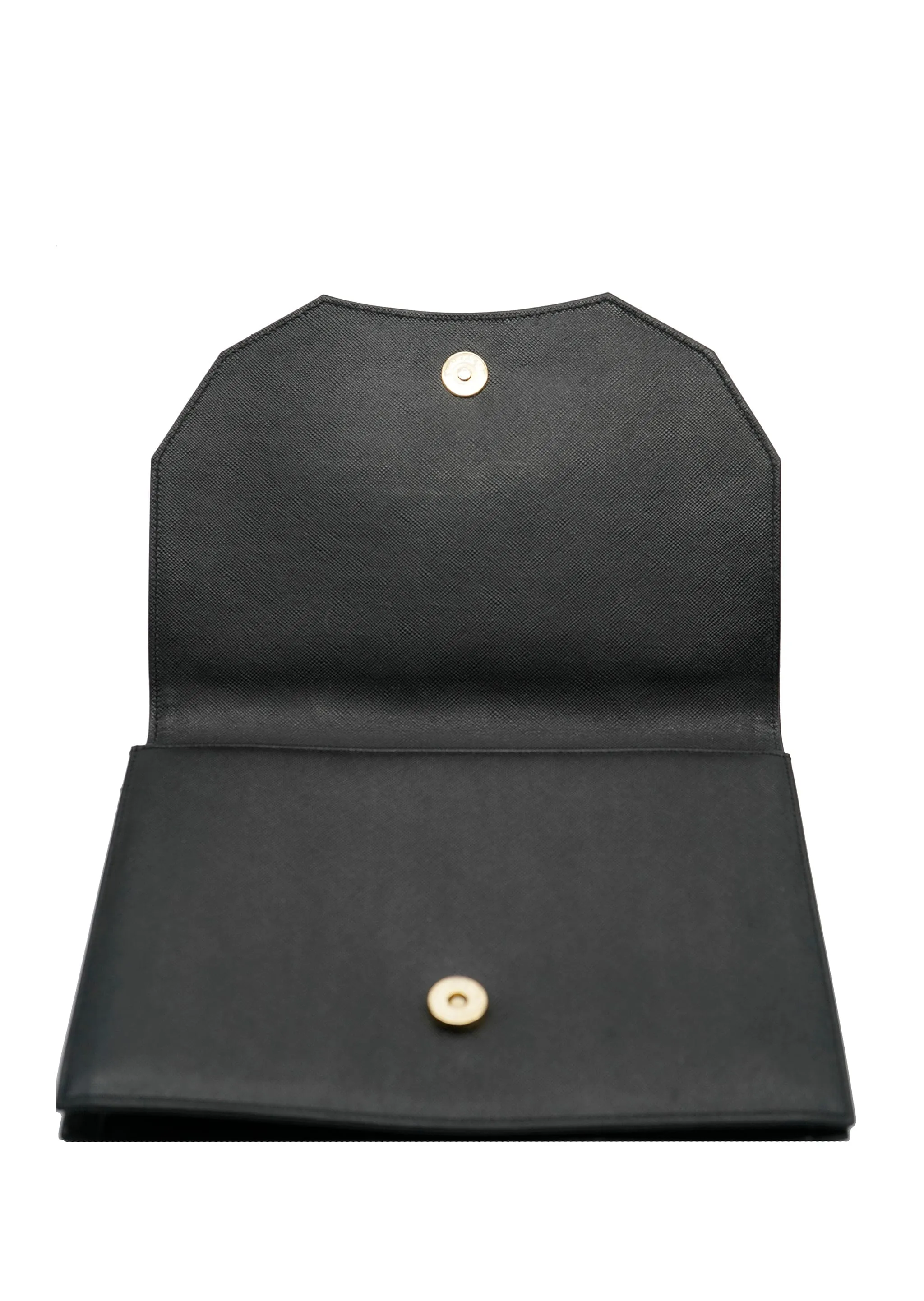 YSL black leather clutch bag AWL4258